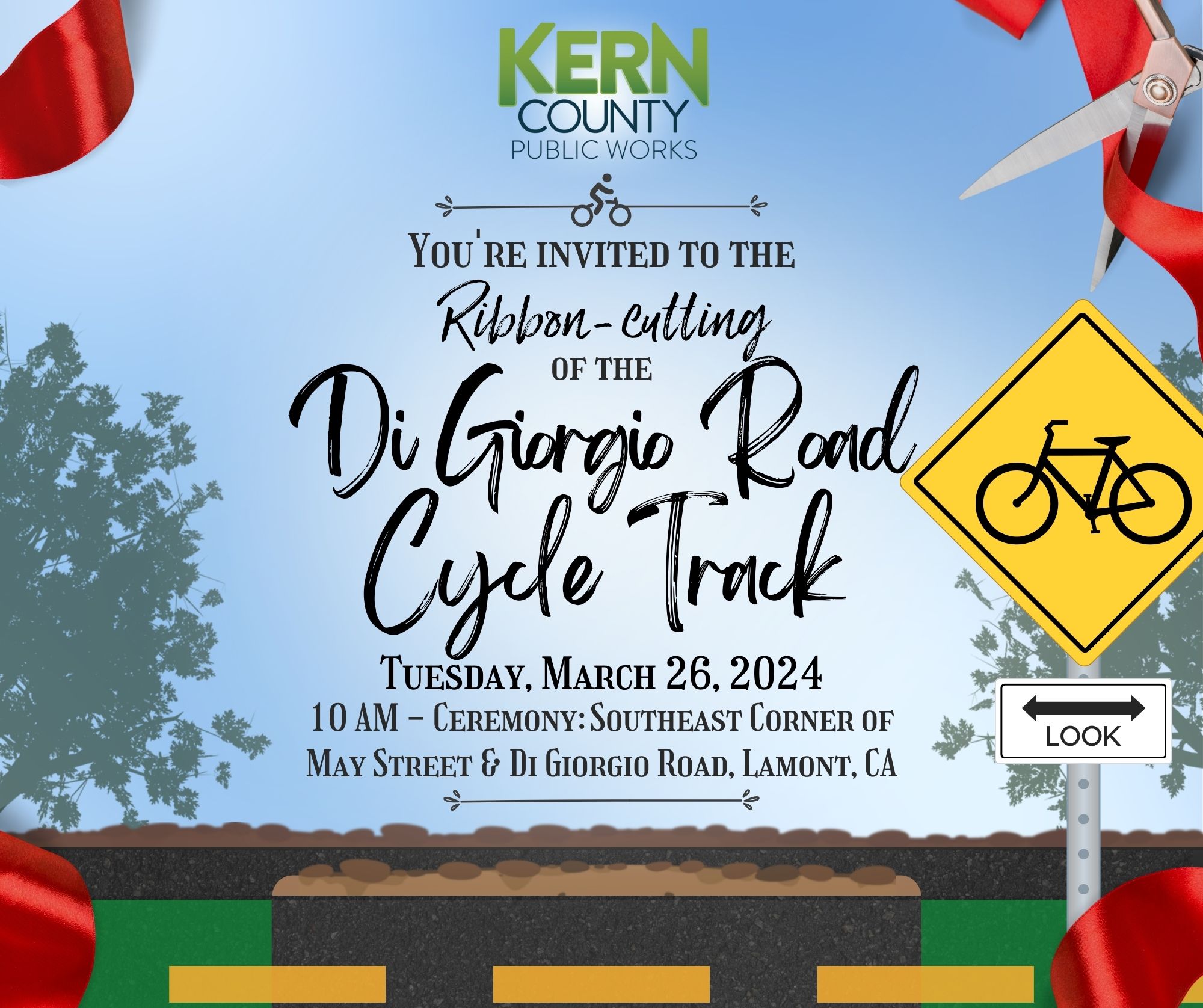 Di Giorgio Road Cycle Track Ribbon-cutting Invite_Facebook